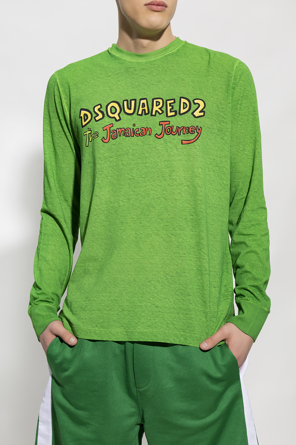 SchaferandweinerShops Japan - shirt with logo Dsquared2